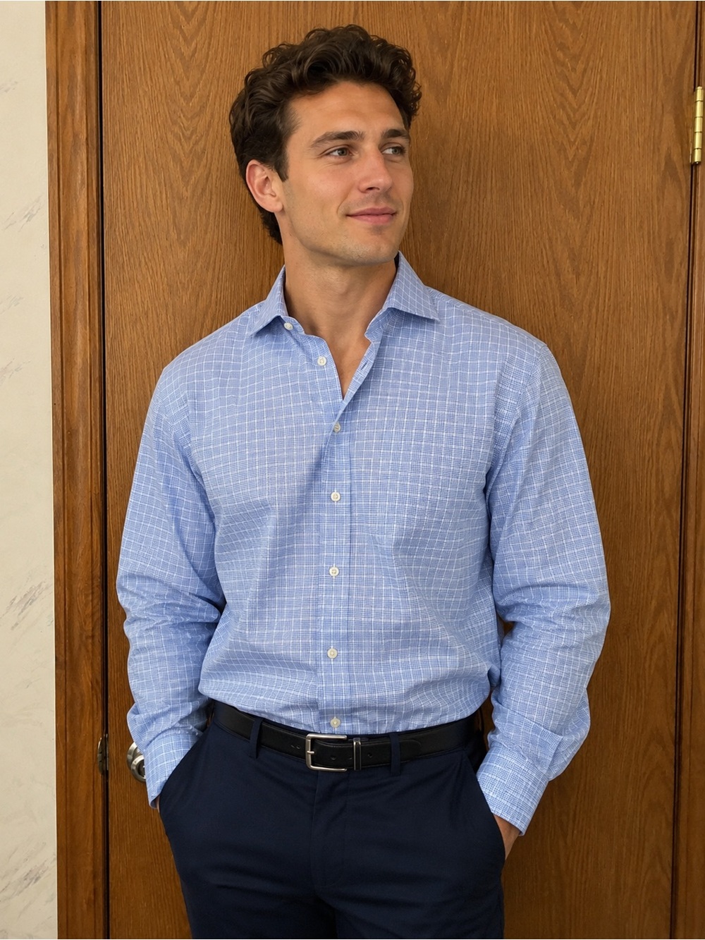 Lauren Ralph Lauren Classic Fit Non-Iron Dress Shirt